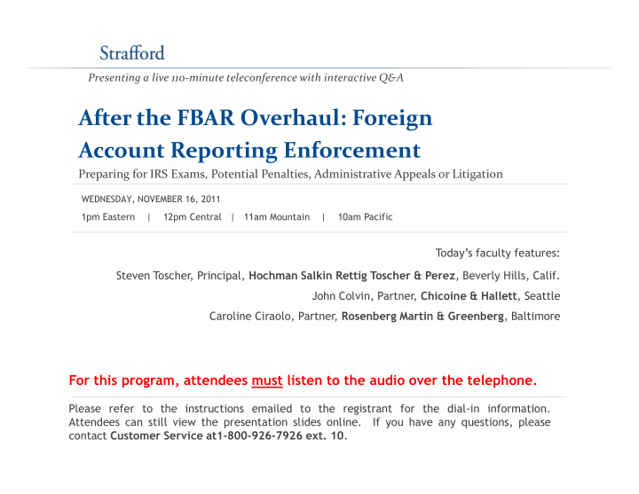 after the fbar overhaul foreign account reporting