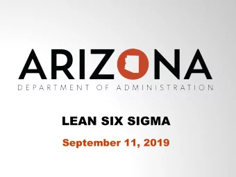 LEAN SIX SIGMA  September 11, 2019  Virtual Attendees - Make a  note of all letters  z  Forms of