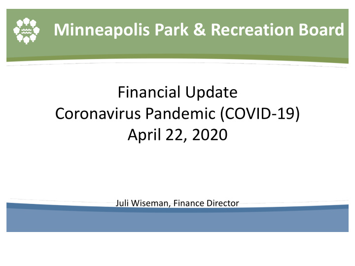 minneapolis park recreation board