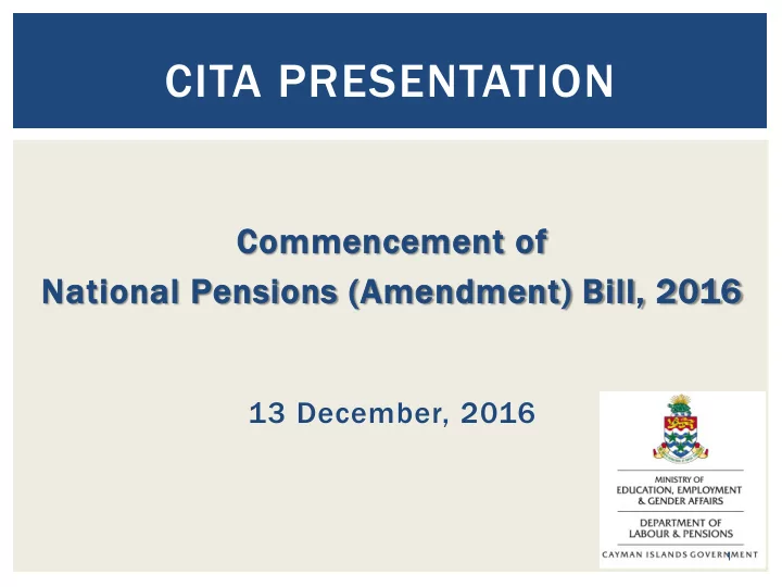 cita presentation