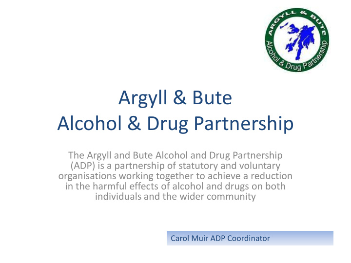 alcohol amp drug partnership