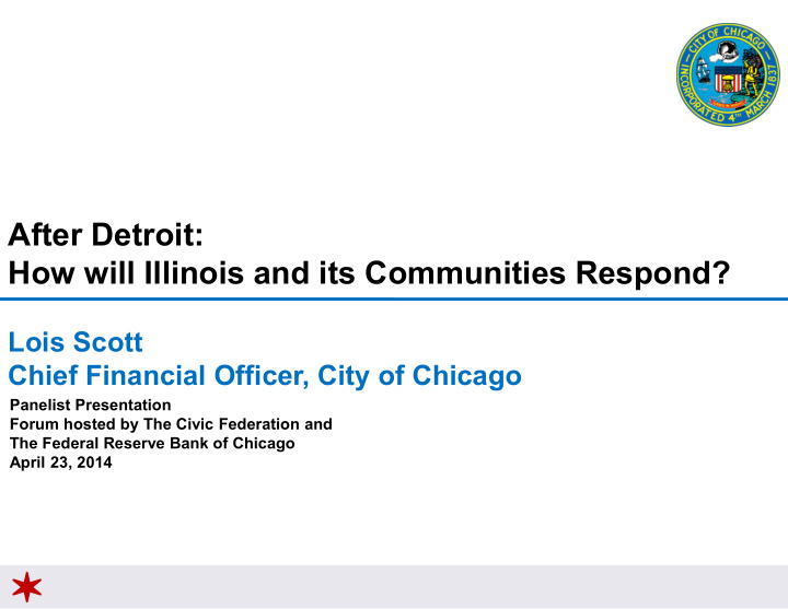 after detroit how will illinois and its communities
