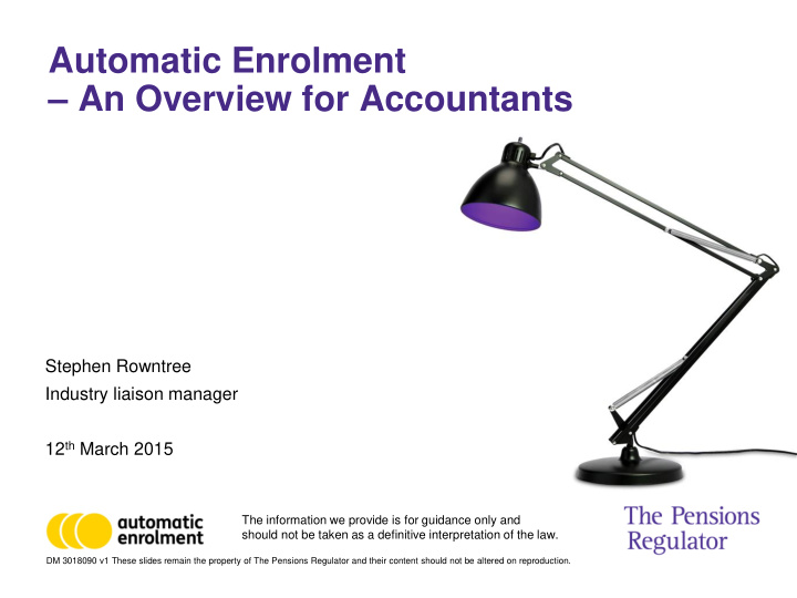 automatic enrolment an overview for accountants
