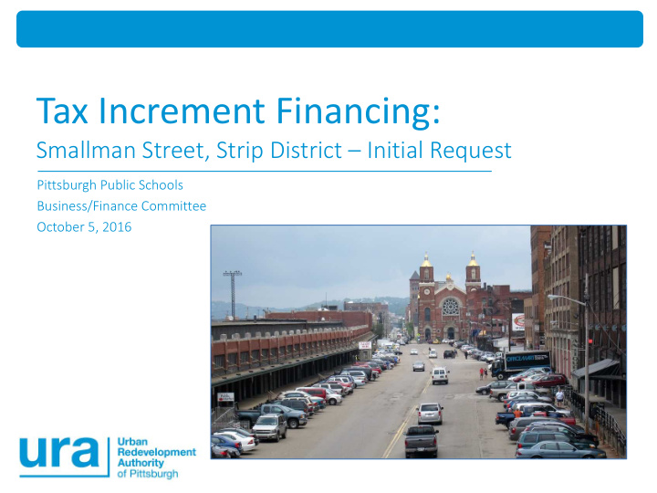 tax increment financing