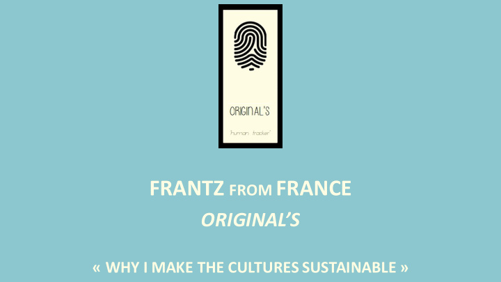 frantz from france