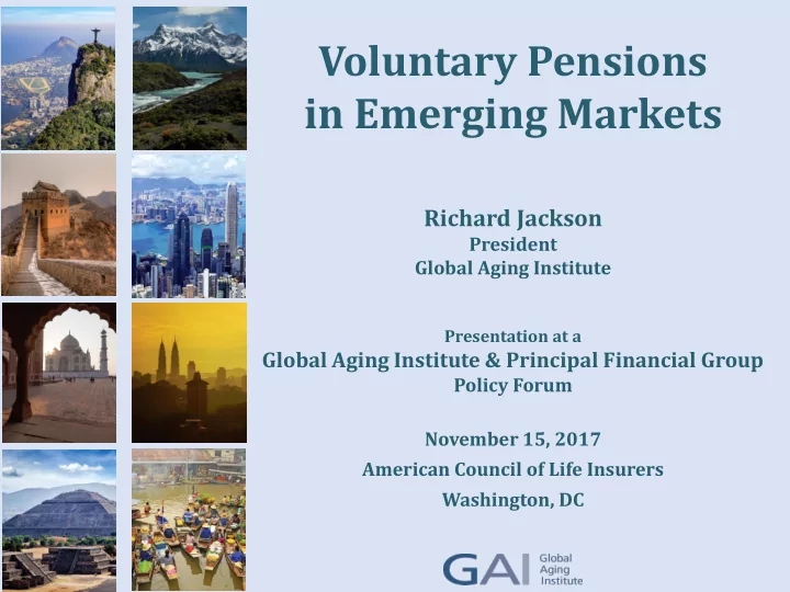 in emerging markets