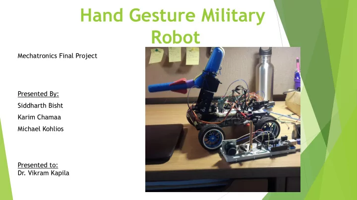 hand gesture military