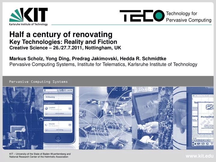 half a century of renovating