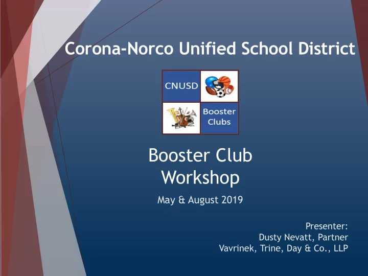 booster club