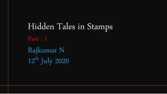 Hidden Tales in Stamps  Part - 1  Rajkumar N 12 th July 2020  Nicaraguas Loss, Panamas Gain
