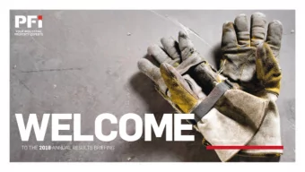 PRESENTING TODAY  Simon Woodhams  Craig Peirce  Chief Executive Officer  Chief Finance and