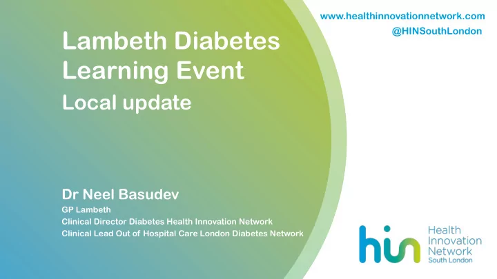 learning event