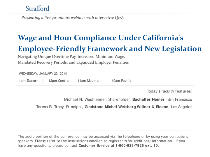 wage and hour compliance under california s employee