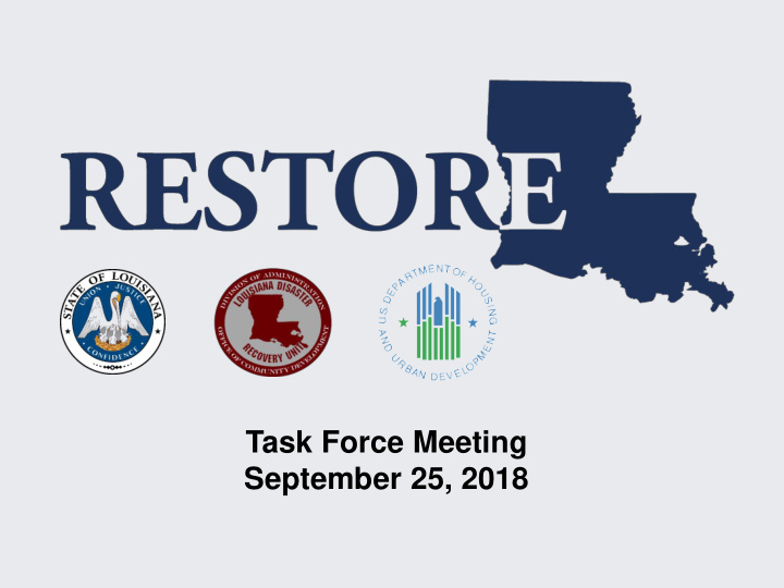 task force meeting september 25 2018 agenda