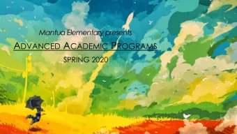 We l c o m e  t o  M a n t u a !  We are a Basic school that is  Powered by Technology,