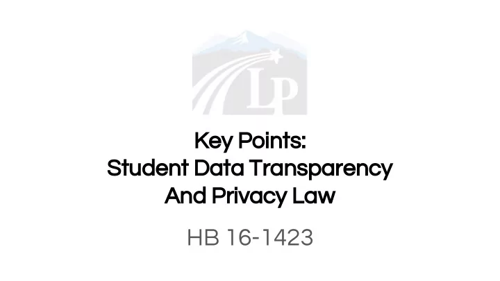 hb 16 1423 our responsibilities as a local education