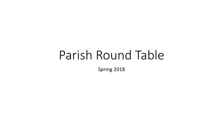 parish round table
