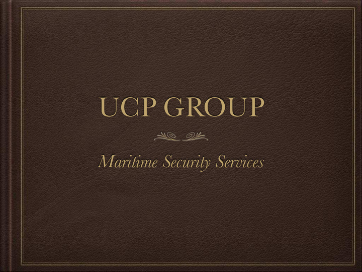 ucp group