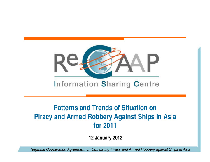 patterns and trends of situation on piracy and armed