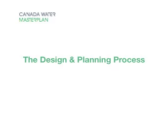 The Design &amp; Planning Process What were doing today  An introduction to help demystify