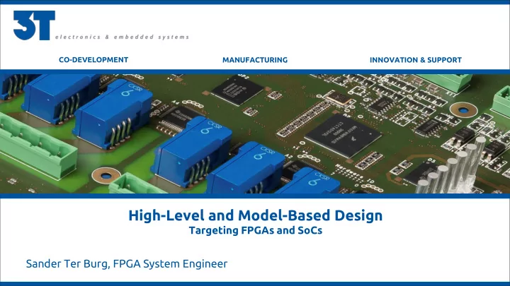 high level and model based design