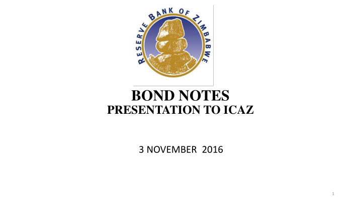 bond notes
