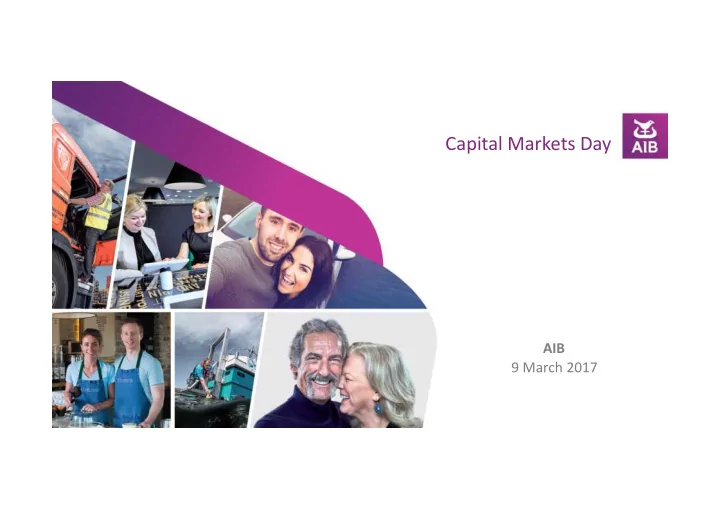 capital markets day
