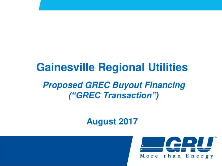 gainesville regional utilities