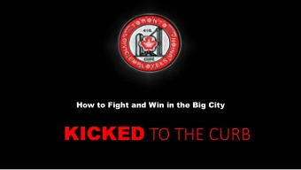 KICKED TO THE CURB  CRISIS  POPULAR RIGHT WING BUSINESS FRIENDLY MAYOR