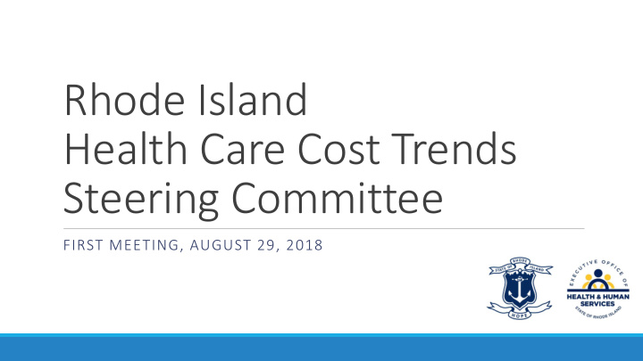 health care cost trends steering committee