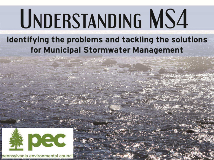 swmp stormwater management plan mcm minimum control