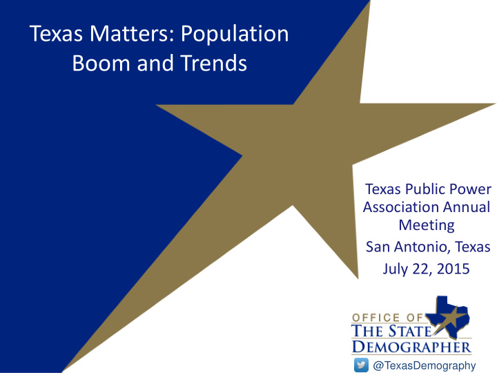 texas matters population boom and trends