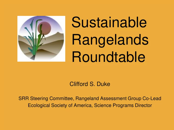 rangelands