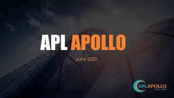 APL APOLLO  June 2020  1  Contents  APL Apollo Overview  Covid-19 Action Plan  Porter's Five Forces