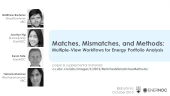 contributions Design study success story . Highlighting matches and mismatches:   task &amp;