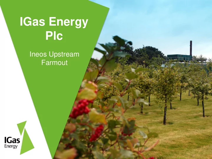 igas energy plc