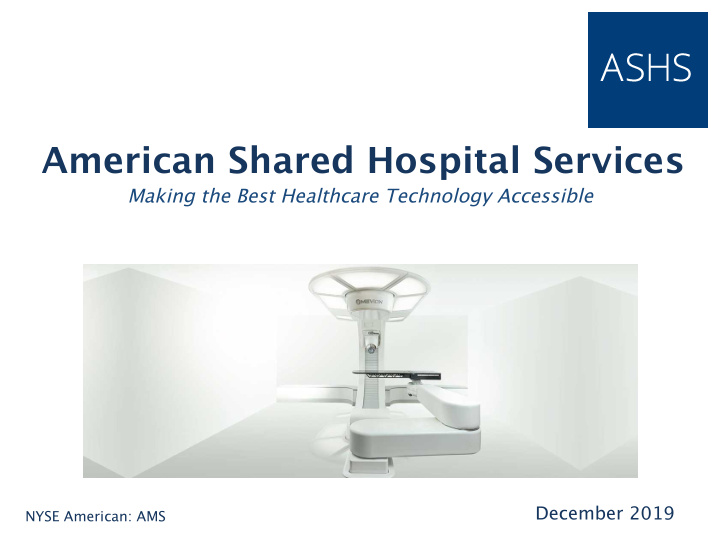 american shared hospital services