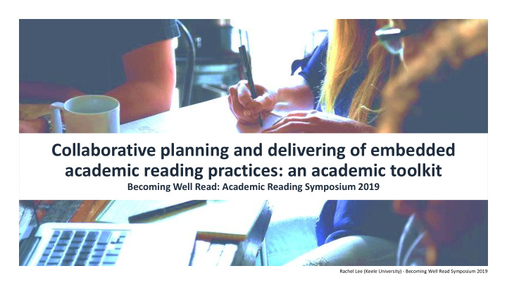 academic reading practices an academic toolkit