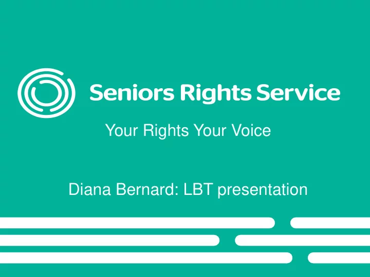 your rights your voice
