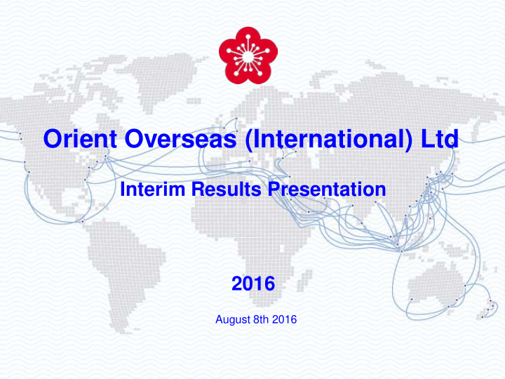 orient overseas international ltd
