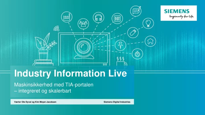 industry information live