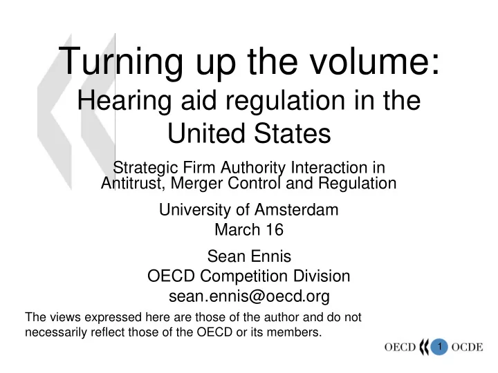 turning up the volume