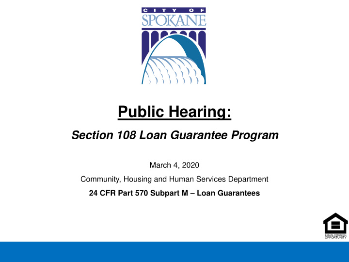 public hearing