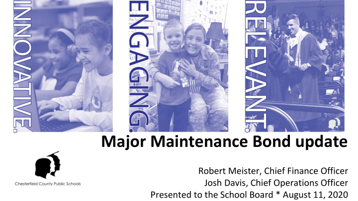 major maintenance bond update
