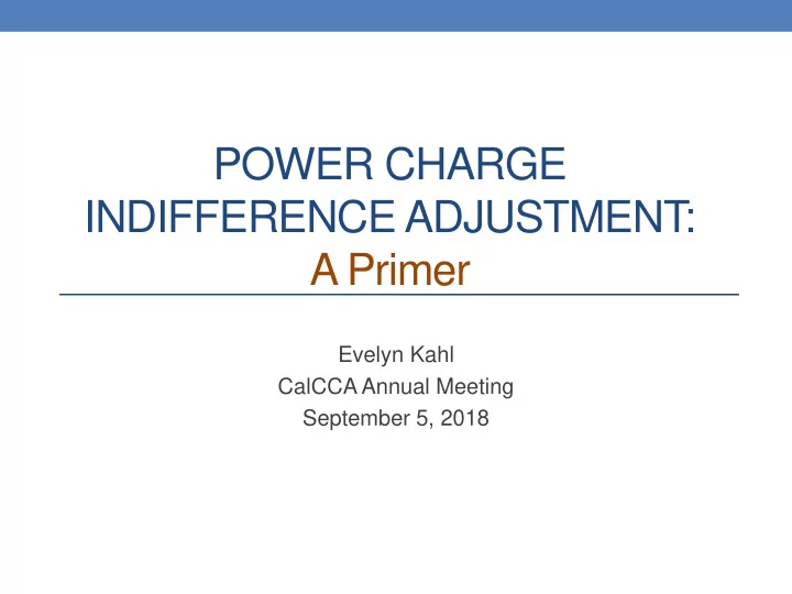 power charge