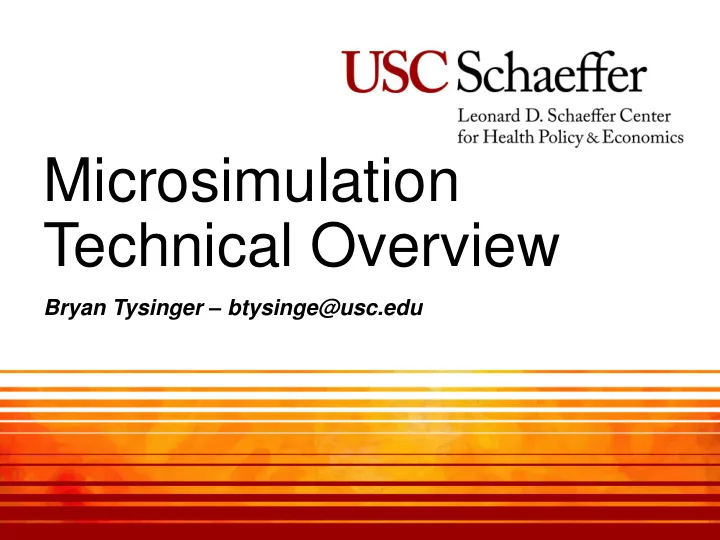 technical overview
