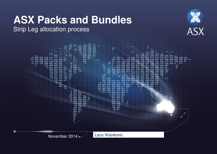 asx packs and bundles