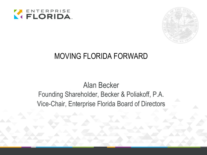 moving florida forward