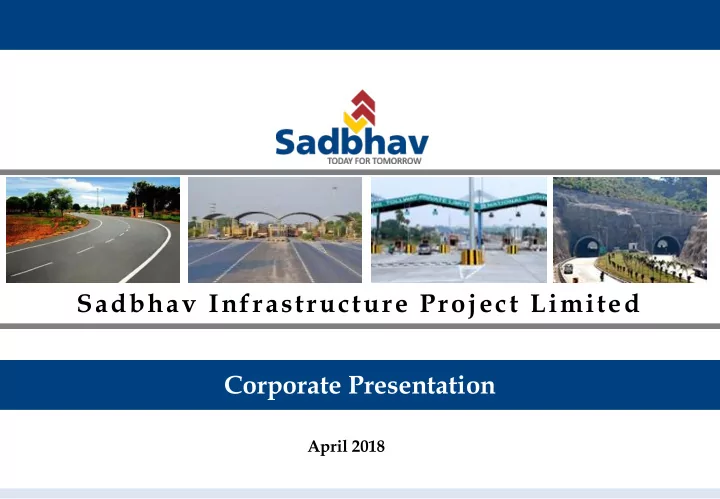 corporate presentation