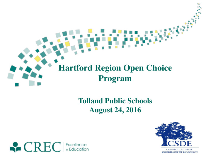 hartford region open choice program